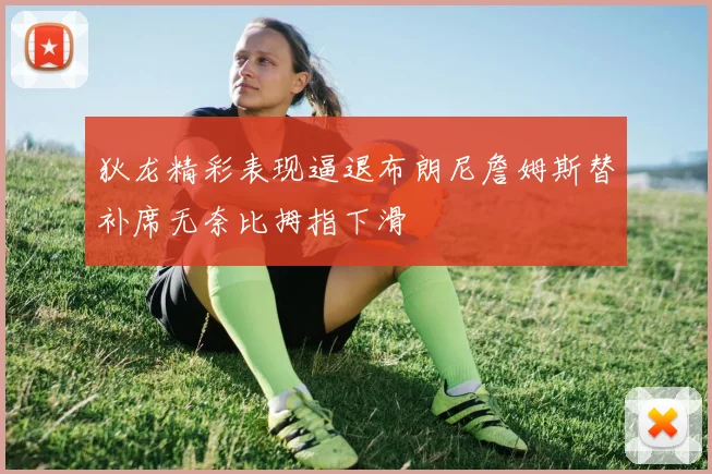 狄龙精彩表现逼退布朗尼詹姆斯替补席无奈比拇指下滑